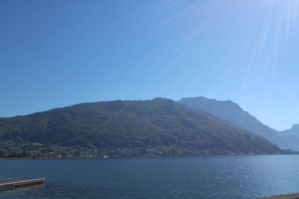Altstadtwohnung Traunstein Mit Traunseeblick 1A Gmunden Luaran gambar