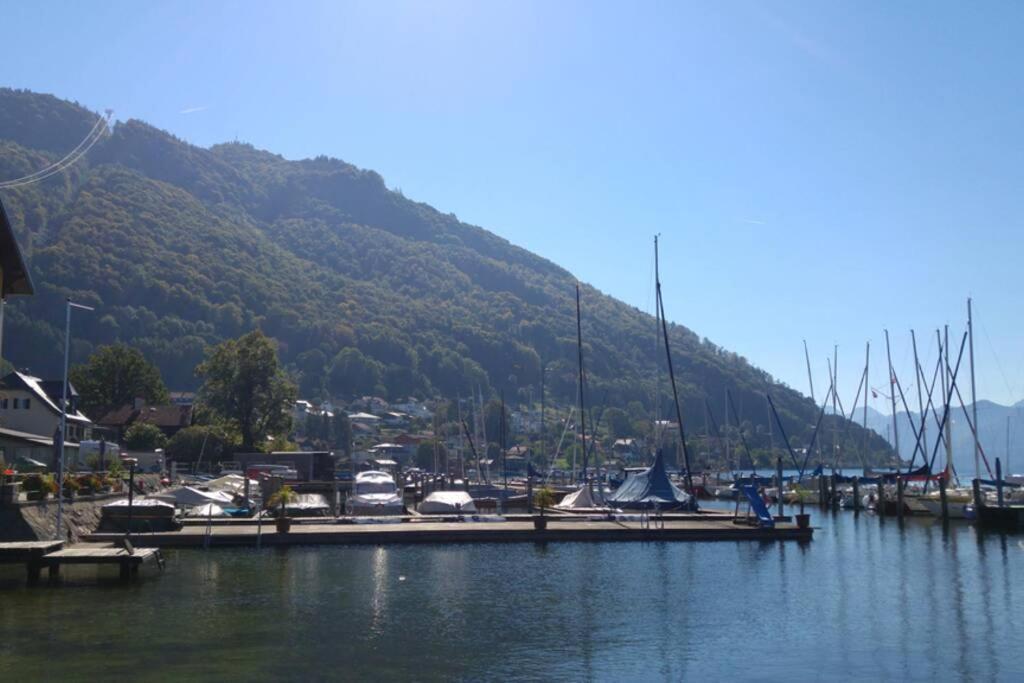 Altstadtwohnung Traunstein Mit Traunseeblick 1A Gmunden Luaran gambar