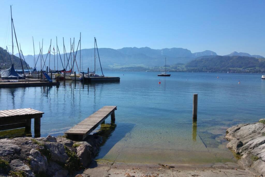 Altstadtwohnung Traunstein Mit Traunseeblick 1A Gmunden Luaran gambar