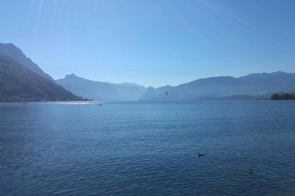 Altstadtwohnung Traunstein Mit Traunseeblick 1A Gmunden Luaran gambar